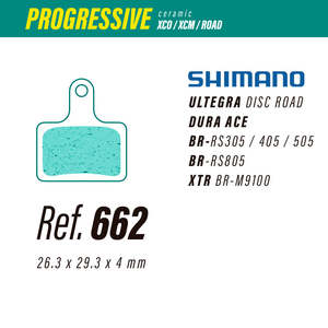 Less Brakes Shimano Progressive 662