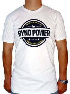 Clothing: Ryno Power The Jurassic Tee White Large