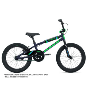 Haro Shredder Boys 18 Matte Midnight Blue