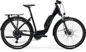 Clearance: 2026 Merida Espresso CC 400 EQ SE 504Wh E-Bike - Black/Gunmetal Grey Medium