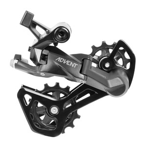 Drivetrain And Gears: Microshift ADVENT Derailleur 9 Speed