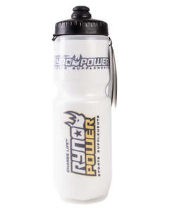 Ryno Power 1: Ryno Power 23oz. INSULATED White Cycling Bottle
