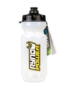 Ryno Power 1: Ryno Power 650ml CLEAR Pro Cycling Bottle