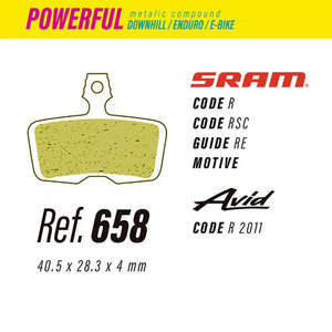 LESS BRAKES 658 POWERFUL METAL