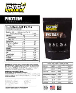 Ryno Power 1: Ryno Power PROTEIN Premium Whey Powder - Chocolate