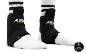 REKD Energy Covert Ankle Braces Black Small/Medium