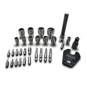 Pedro's Pro Bit and Socket Set - 31-Piece for Torque Wrenches