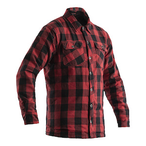 Streetbike Jackets: RST LUMBERJACK KEVLAR LINED SHIRT [RED]