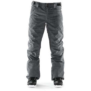 Snow Pants: 32 WOODERSON PANT [STAIN BLACK]