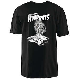 Snow Accessories: HOOD RATS VOLCANO SS TEE [BLACK]