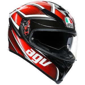Streetbike: AGV K5 S [TEMPEST BLACK/RED]
