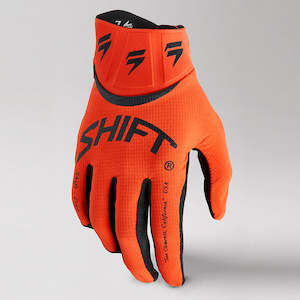 Shift Mx21: SHIFT YOUTH WHITE LABEL BLISS GLOVES [BLOOD ORANGE]