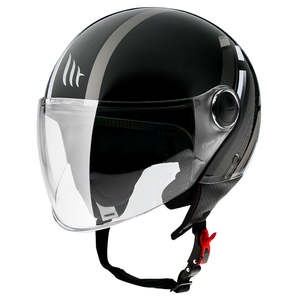 Streetbike Helmets: MT STREET SCOPE [BLACK/GREY]