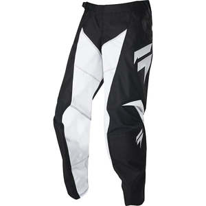 Shift Mx20: SHIFT YOUTH WHIT3 RACE PANTS [BLACK/WHITE]