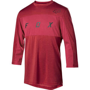 Mtb19: FOX RANGER DRI-RELEASE 3/4 JERSEY [CARDINAL]