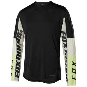 FOX FLEXAIR DELTA LS HONR JERSEY [BLACK] XXL