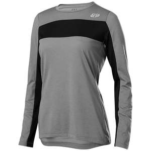 Mtb20: FOX WOMENS RANGER DR LS JERSEY [PEWTER]