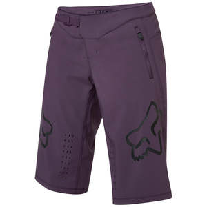 FOX WOMENS DEFEND SHORTS [DARK PURPLE]