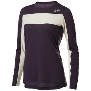 FOX WOMENS RANGER DRI-RELEASE LS JERSEY [DARK PURPLE] S
