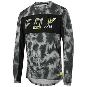 Mtb20: FOX RANGER DR LS ELEVATED JERSEY [BLACK] M