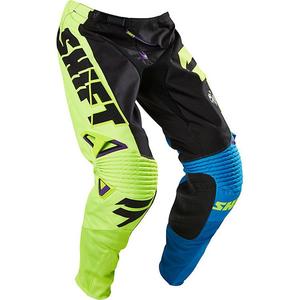 Shift Mx16: SHIFT FACTION PANTS [PURPLE/YELLOW]