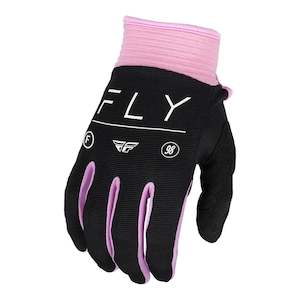 Gloves Off Road: Fly Racing 2024 - Womens F-16 Gloves - Black / Lavender