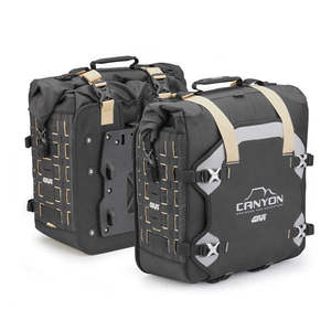 Givi Luggage: Givi GRT709B Pannier Bags with M.O.L.L.E System (pair)