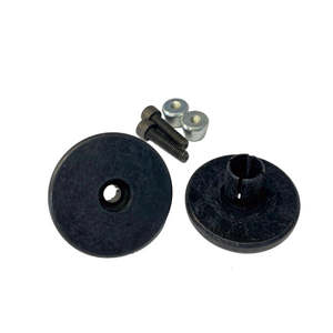 Tommaselli Handlebar end plugs black - MX