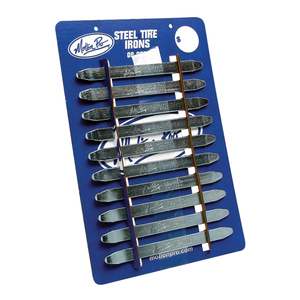 Tyre Changing Equipment: Motion Pro Steel Tyre Levers 8 1/2in Card of 10