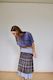 Pleated Mid Length Skirt