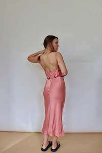 Products: Peach Bias Slip Dress