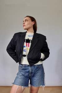 Grace Bomber: Charcoal Grace Bomber S