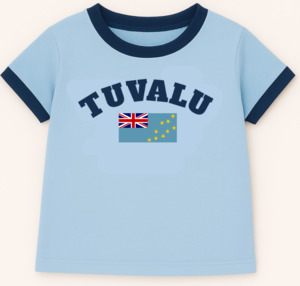 Tops: Tuvalu Baby Tee