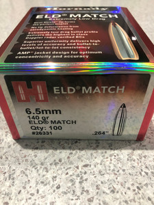 Products: Hornady 6.5mm .264 140gr ELD Match Projectiles x 200 RIFLES.NZ
