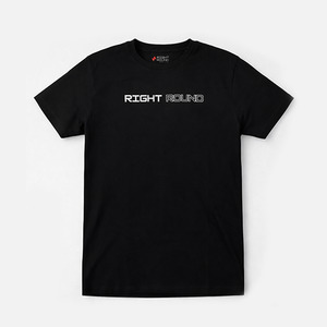 1 letter black layered T shirt