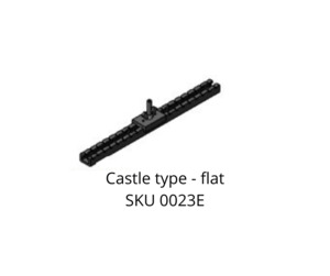 Stretcher Fitting Flat Assembly (Castle Type)