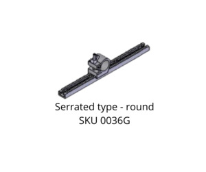 Stretcher Fitting Round Assembly (Serrated Type)