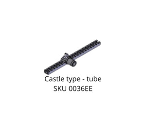 Stretcher Fitting Tube Assembly (Castle Type)