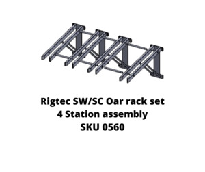 Products: Sweep/Scull Oar Rack set (4 stations in a box)