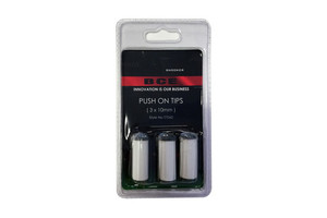 Products: Push On Tips - 10mm Tip rileyleisure NZ