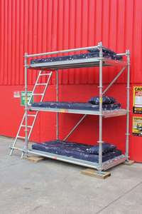 Products: Triple Single Bunk Bed