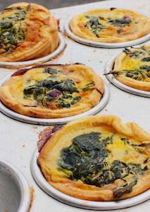 Freezer Meals: Mini Spinach & Feta Quiche or Frittata