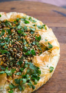 Freezer Meals: Whole Spanakopita, Quiches, Frittatas & Vegan Filo