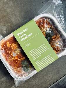 Instore Pickup Freezer Meals Bbq Packs Cookbooks Gift Cards: Lamb Meatballs