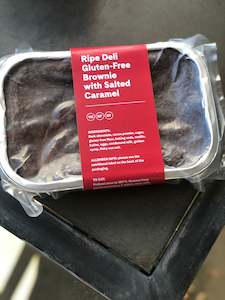 Instore Pickup Freezer Meals Bbq Packs Cookbooks Gift Cards: Gluten-free Salted Caramel Chocolate Brownie Dessert 🍒