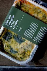 Instore Pickup Freezer Meals Bbq Packs Cookbooks Gift Cards: Courgette Spinach & Feta Lasagna
