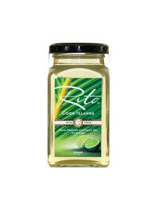 Products: Virgin Coconut Oil & Lime – 324ml – Rito Cook Islands