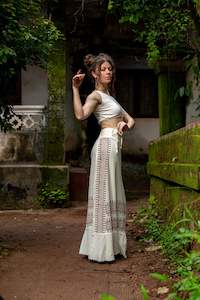 Free Spirit Collection: Althea Wrap Skirt - Natural