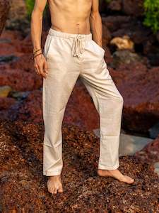Free Spirit Collection: Lily and Lotus Nomad Pants - Natural