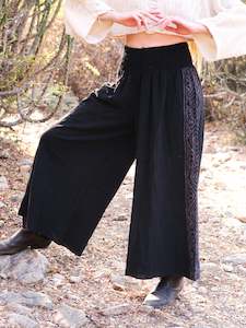 Free Spirit Collection: Ragini Pants - Black
